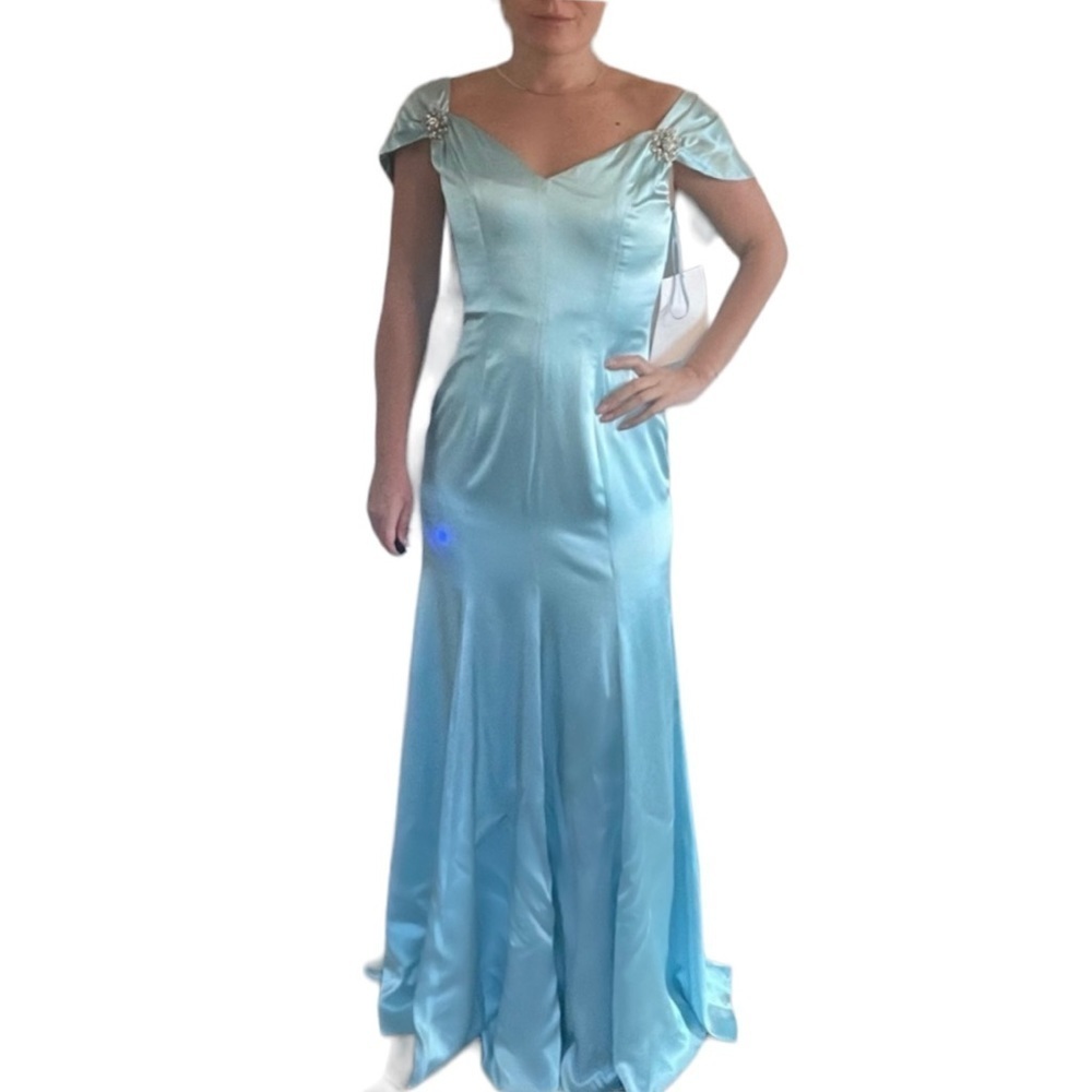 Jovani Light Blue Gown